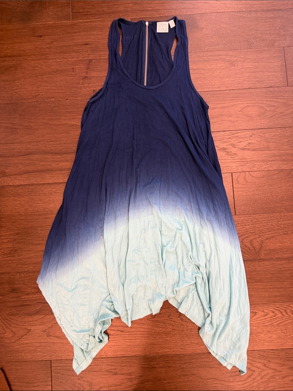 Beach Break Blue Ombré Women’s High Low Dress Size XS - C8-109